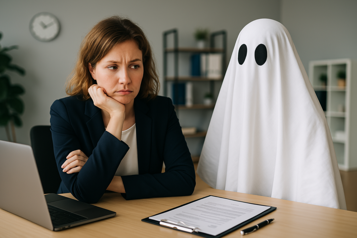 Ghosting w&nbsp;rekrutacji - wyzwanie dla nowoczesnego HR.